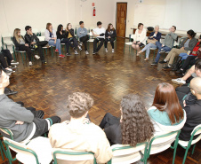 A prevenção ao uso de álcool e outras drogas é o foco dos debates e ações pedagógicas promovidas pela Secretaria de Estado da Educação e do Esporte durante a campanha Junho - Paraná Sem Drogas. Foto: Hedson Alves/Arquivo SEED