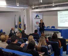 Com a participação de representantes de 22 municípios dos Campos Gerais e região, a Cohapar concluiu nesta terça-feira (4) a série de capacitações sobre o Sistema de Necessidades Habitacionais do Paraná (SISPEHIS)