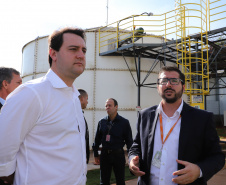 Governador carlos Massa Ratinho Junior durante encontro com o diretor - geral brasileiro da Itaipu Binacional, general Joaquin Silva e Luna  -  Foz do Iguaçu, 12/06/2019  -  Foto: Rodrigo Félix Leal/ANPr