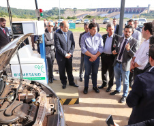 Governador carlos Massa Ratinho Junior durante encontro com o diretor - geral brasileiro da Itaipu Binacional, general Joaquin Silva e Luna  -  Foz do Iguaçu, 12/06/2019  -  Foto: Rodrigo Félix Leal/ANPr