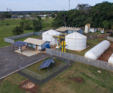 BIOMASSA - Em Entre Rios do Oeste, onde a produção de carne suína é mais de 30 vezes maior do que o número de habitantes, um projeto da Aneel (Agência Nacional de Energia Elétrica), Copel, Fundação Parque Tecnológico de Itaipu, CIBiogás e prefeitura municipal vai gerar e distribuir energia elétrica a partir do biogás de biomassa residual da suinocultura em propriedades rurais.  12/06/2019  -  Foto: Divulgação