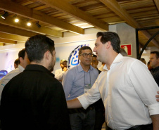 O governador Carlos Massa Ratinho Junior esteve nesta quarta-feira (12) na Digital Agro 2019, em Carambeí, nos Campos Gerais. O evento apresenta e discute as principais novidades tecnológicas para o agronegócio, como a digitalização do campo, automação, robótica, internet das coisas e Big Data. FotoJaelson Lucas/ANPr