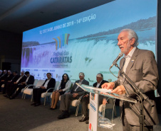 Com a presença do Vice Governador do Paraná Darci Piana, ministro do Turismo Marcelo Álvaro Antônio e o presidente da Paraná Turismo Jacob Mehl, além de outras autoridades locais, e empresários do segmento o primeiro dia de um dos maiores eventos do segmento superou as expetativas