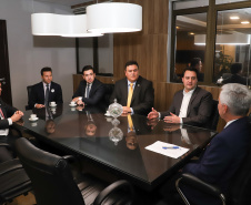 Governador Carlos Massa Ratinho Junior participa da abertura do I Simpósio Paranaense de Combate à Corrupção na Administração Pública  -  Curitiba, 13/06/2019  -  Foto: Rodrigo Félix Leal/ANPr