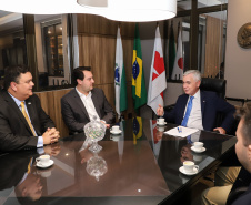 Governador Carlos Massa Ratinho Junior participa da abertura do I Simpósio Paranaense de Combate à Corrupção na Administração Pública  -  Curitiba, 13/06/2019  -  Foto: Rodrigo Félix Leal/ANPr