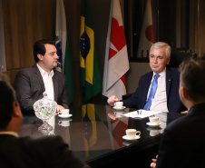Governador Carlos Massa Ratinho Junior participa da abertura do I Simpósio Paranaense de Combate à Corrupção na Administração Pública  -  Curitiba, 13/06/2019  -  Foto: Rodrigo Félix Leal/ANPr