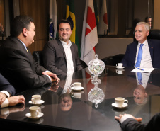 Governador Carlos Massa Ratinho Junior participa da abertura do I Simpósio Paranaense de Combate à Corrupção na Administração Pública  -  Curitiba, 13/06/2019  -  Foto: Rodrigo Félix Leal/ANPr