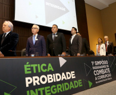 Governador Carlos Massa Ratinho Junior participa da abertura do I Simpósio Paranaense de Combate à Corrupção na Administração Pública - Curitiba, 13/06/2019 - Foto: Jaelson Lucas/ANPr