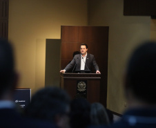Governador Carlos Massa Ratinho Junior participa da abertura do I Simpósio Paranaense de Combate à Corrupção na Administração Pública - Curitiba, 13/06/2019 - Foto: Jaelson Lucas/ANPr