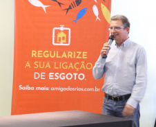 Saneamento avança em Curitiba após novo contrato com a Sanepar. Gerente geral da Sanepar, Antonio Carlos Gerardi   -  Curitiba, 13/06/2019  -  Foto: Divulgação Sanepar