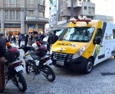Ações das polícias aumentam em 334% as prisões no Paraná. Foto: Arquivo/ANPr
