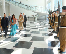 Governador Carlos Massa Ratinho Jr recebe visita do embaixador de Bangladesh Zulfiqar Rahman. -  Curitiba,17/06/2019 Foto:Jaelson Lucas / ANPr