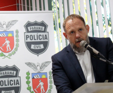 A Polícia Civil do Paraná promoveu na sexta-feira (14) a primeira edição do Curso de Orientação à Imprensa em Áreas de Conflito Armado, em Curitiba. Noções básicas sobre procedimentos policiais em locais de crime, atendimento pré-hospitalar de combate e instrução de tiro foram algumas das disciplinas ministradas no treinamento, que reuniu 20 jornalistas de veículos de comunicação paranaenses.  Curitiba, 17/06/2019  -  Foto: Divulgação Polícia Civil