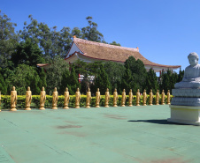 04/2019 - Foz do Iguaçu - Templo Budista. Foto: José Fernando Ogura/ANPr