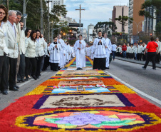 Procissão de Corpus Christi em Curitiba.  -  Foto: José Fernando Ogura/Arquivo ANPr