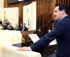 Comemoração de 100 de Convenção Batista na Assembléia Legislativa do Paraná, com homenagem do Governador Carlos Massa Ratinho JuniorFoto Gilson Abreu