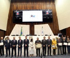 Comemoração de 100 de Convenção Batista na Assembléia Legislativa do Paraná, com homenagem do Governador Carlos Massa Ratinho JuniorFoto Gilson Abreu