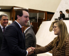 Comemoração de 100 de Convenção Batista na Assembléia Legislativa do Paraná, com homenagem do Governador Carlos Massa Ratinho JuniorFoto Gilson Abreu