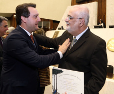 Comemoração de 100 de Convenção Batista na Assembléia Legislativa do Paraná, com homenagem do Governador Carlos Massa Ratinho JuniorFoto Gilson Abreu