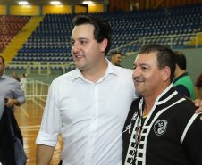 Governador Carlos Massa Ratinho Junior abre oficialmente a oitava edição dos Jogos Paradesportivos do Paraná (Parajaps), em Londrina.  -  Londrina, 20/06/2019  -  Foto: Rodrigo Félix Leal/ANPr