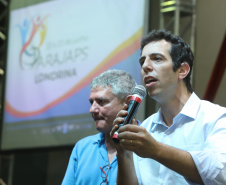 Governador Carlos Massa Ratinho Junior abre oficialmente a oitava edição dos Jogos Paradesportivos do Paraná (Parajaps), em Londrina.  -  Londrina, 20/06/2019  -  Foto: Rodrigo Félix Leal/ANPr