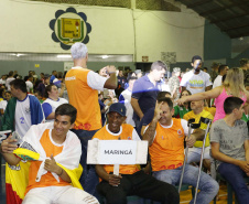 Governador Carlos Massa Ratinho Junior abre oficialmente a oitava edição dos Jogos Paradesportivos do Paraná (Parajaps), em Londrina.  -  Londrina, 20/06/2019  -  Foto: Arnaldo Alves/ANPr