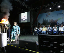 Governador Carlos Massa Ratinho Junior abre oficialmente a oitava edição dos Jogos Paradesportivos do Paraná (Parajaps), em Londrina.  -  Londrina, 20/06/2019  -  Foto: Arnaldo Alves/ANPr