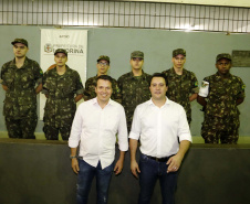 Governador Carlos Massa Ratinho Junior abre oficialmente a oitava edição dos Jogos Paradesportivos do Paraná (Parajaps), em Londrina.  -  Londrina, 20/06/2019  -  Foto: Arnaldo Alves/ANPr