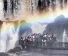04/2019 - Foz do Iguaçu - Cataratas Foto: José Fernando Ogura/ANPr
