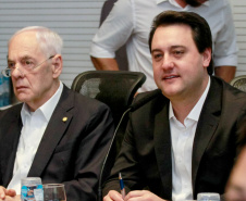 Governador Carlos Massa Ratinho Junior coordena reunião com a equipe de governo.  -  Curitiba, 25/06/2019  -  Foto: Valdelino Alves Pontes