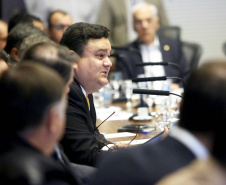 Governador Carlos Massa Ratinho Junior coordena reunião com a equipe de governo.  -  Curitiba, 25/06/2019  -  Foto: Jaelson Lucas/ANPr