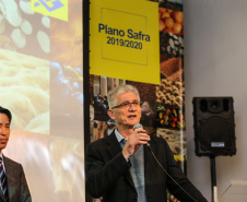 O vice-governador Darci Piana e o secretário estadual da Agricultura e do Abastecimento, Norberto Ortigara, participam nesta quinta-feira (27),  em Curitiba, do lançamento do Plano Safra 2019/2020