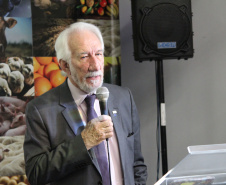 O vice-governador Darci Piana e o secretário estadual da Agricultura e do Abastecimento, Norberto Ortigara, participam nesta quinta-feira (27), em Curitiba, do lançamento do Plano Safra 2019/2020.  -  Curitiba, 27/06/2019  -  Foto: Gisele Barão/Assessoria de Imprensa Seab 