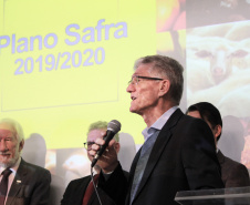 O vice-governador Darci Piana e o secretário estadual da Agricultura e do Abastecimento, Norberto Ortigara, participam nesta quinta-feira (27), em Curitiba, do lançamento do Plano Safra 2019/2020.  -  Curitiba, 27/06/2019  -  Foto: Gisele Barão/Assessoria de Imprensa Seab 