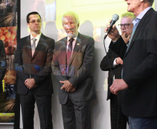 O vice-governador Darci Piana e o secretário estadual da Agricultura e do Abastecimento, Norberto Ortigara, participam nesta quinta-feira (27), em Curitiba, do lançamento do Plano Safra 2019/2020.  -  Curitiba, 27/06/2019  -  Foto: Gisele Barão/Assessoria de Imprensa Seab 