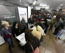 Audiência Pública em Cascavel, no dia 27 de junho. Fotos: Kraw Penas/SECC