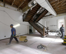 Reforma do Museu de Arte Contemporânea do PAraná (MAC PR).Curitiba, 18 de junho de 2019.Foto: Kraw Penas/SECC