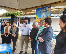 A Secretaria de Estado do Desenvolvimento Sustentável e do Turismo, em parceria com a Prefeitura de Pontal do Paraná, promove uma ação para castração gratuita de cães e gatos do município, incluindo a Ilha do Mel. Foto: Denis Ferreira Netto/SEDEST