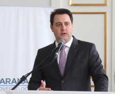 Governador Carlos Massa Ratinho Junior  -  Curitiba, 03-07-19.Foto: Arnaldo Alves / ANPr.