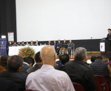 As ações conjuntas do Governo do Estado com órgãos de controle externo, como o Ministério Público Estadual (MP), são estratégicas para conter os casos de corrupção, o mal uso dos recursos públicos e evasão de divisas. A afirmação é do controlador-geral do Estado, Raul Siqueira, que participou nesta sexta-feira (5) de um encontro sobre controle social no combate à improbidade administrativa, realizado pelo MP, em Santo Antônio da Platina, no Norte Pioneiro. Foto: Jaelson Lucas/ANPr