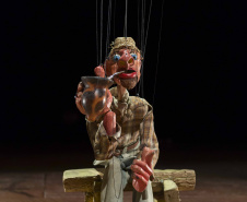 Mostra Paranaense de Teatro de Bonecos acontece entre 14 e 21 de julho. Foto: Maringas Maciel/CCTG