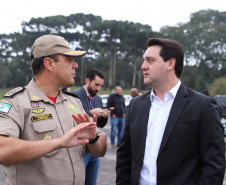 O Governo do Estado confirmou nesta quarta-feira (10) um reforço em equipamentos de segurança para as polícias do Paraná