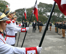 Governador Carlos Massa Ratinho Junior entrega viaturas para as polícias Militar e Civil.Foto Gilson Abreu/ANPr