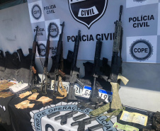 Polícia Civil desmantela quadrilha suspeita de roubos a bancos