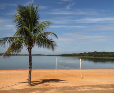 04/2019 - Itaipulândia - Praia. Foto: José Fernando Ogura/ANPr