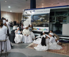 Começou nesta quarta feira (10), e vai até sexta feira (12), o XV Congresso Internacional de Turismo Religioso e Sustentável em Guarapuava. A Paraná Turismo participa neste importante evento que visa unir parcerias para divulgar as atrações e o potencial turístico da região.Foto: Edson Thomaz