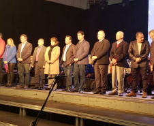 Começou nesta quarta feira (10), e vai até sexta feira (12), o XV Congresso Internacional de Turismo Religioso e Sustentável em Guarapuava. A Paraná Turismo participa neste importante evento que visa unir parcerias para divulgar as atrações e o potencial turístico da região.Foto: Edson Thomaz