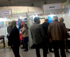 Começou nesta quarta feira (10), e vai até sexta feira (12), o XV Congresso Internacional de Turismo Religioso e Sustentável em Guarapuava. A Paraná Turismo participa neste importante evento que visa unir parcerias para divulgar as atrações e o potencial turístico da região.Foto: Edson Thomaz