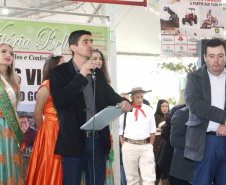 O Instituto Agronômico do Paraná (Iapar) e a Secretaria de Estado da Agricultura e do Abastecimento lançaram neste domingo (14) em Cerro Azul, na Região Metropolitana de Curitiba, durante a Festa Nacional da Poncã, o projeto de um viveiro de mudas que permitirá prolongar a oferta da fruta fora da estação fria do ano. Foto: Gilson Abreu/ANPr