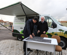 O governador em exercício do Paraná Darci Piana inaugura nesta sexta-feira (19), o Centro Municipal de Atendimento Educacional Especializado (Cmaee) Gustavo Maier, no bairro Guarituba, em Piraquara, Região Metropolitana de Curitiba.   Curitiba, 19/07/2019 -  Foto: Geraldo Bubniak/ANPr